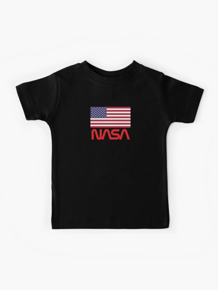 | Tee NASA by Flag Logo Retro Retro Design Sale Shirt T-Shirt Shirt American Redbubble \