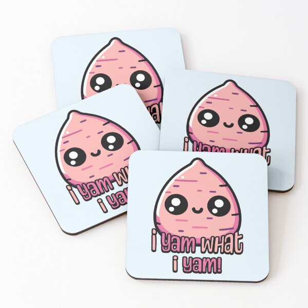 Item preview, I Yam What I Yam! Cute Yam Pun designed and sold by PMCreative.