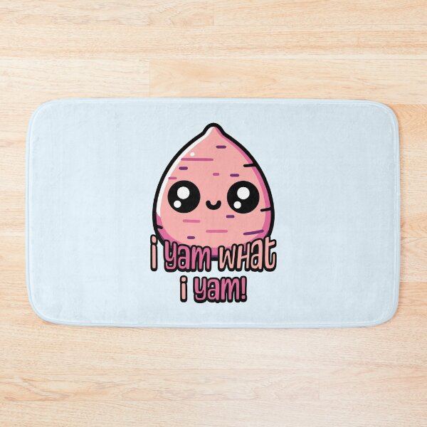 Item preview, I Yam What I Yam! Cute Yam Pun designed and sold by PMCreative.