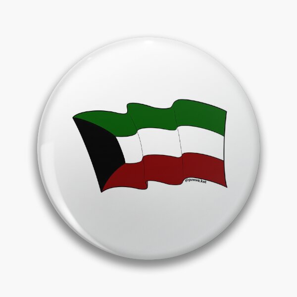 Item preview, Kuwait Flag waving designed and sold by Guwwa from Kuwait.