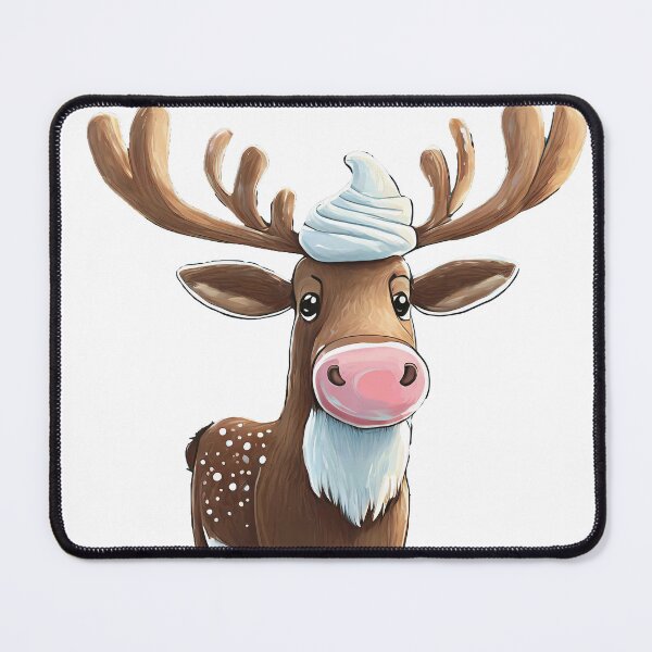 Item preview, Snowy Cutie Moose designed and sold by omerfdln34.