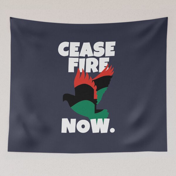Item preview, Cease Fire Now Free Palestine designed and sold by ricricswert.