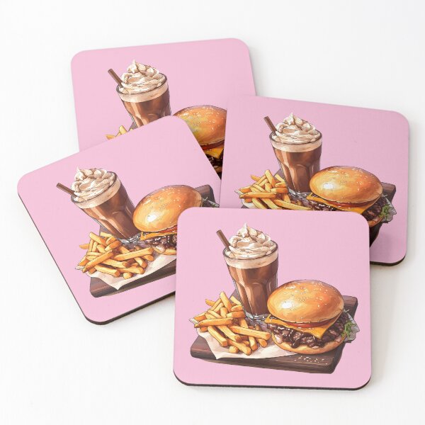 Item preview, Burger Fries Milkshake designed and sold by sakurashorty.