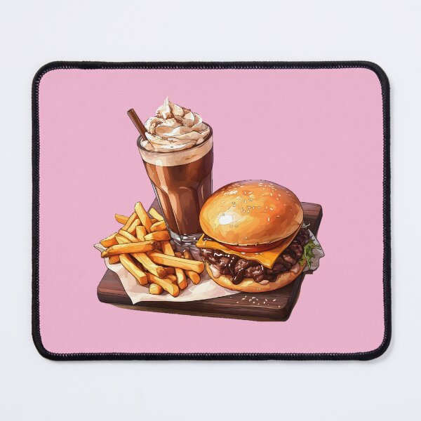 Item preview, Burger Fries Milkshake designed and sold by sakurashorty.