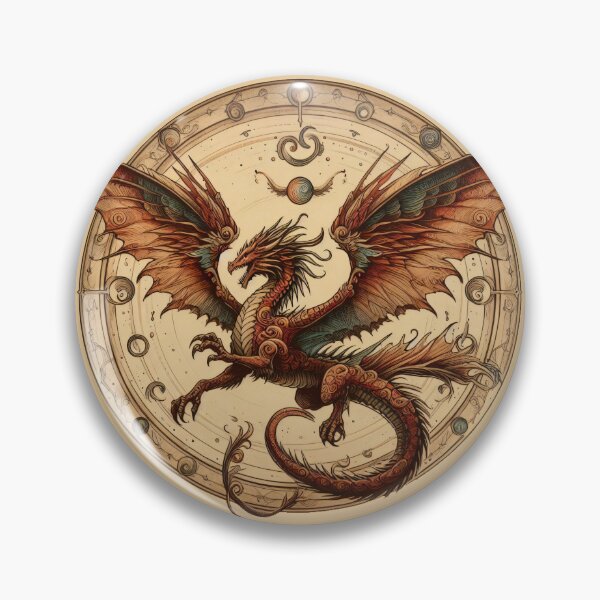 Item preview, Red Dragon Emblem designed and sold by dragongf.