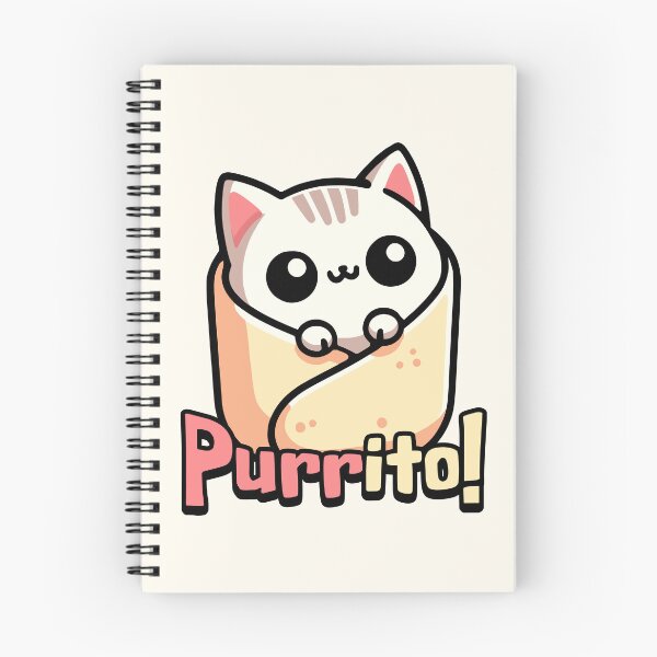 Item preview, Purrito! Cute Cat Burrito Pun designed and sold by PMCreative.