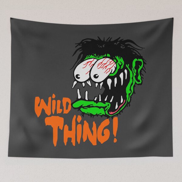 Item preview, Wild Thing! Vintage Graphic designed and sold by blackink-design.