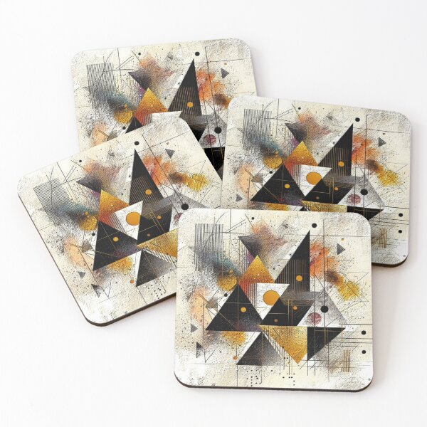 Item preview, modern art geometric geometric shapes designed and sold by JVNS.