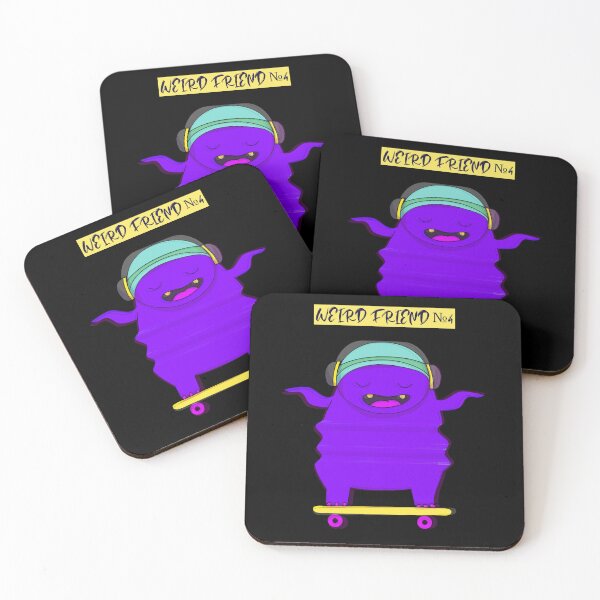 Item preview, Weird friend number 4 with graphic illustration   designed and sold by SweetLimeShop.