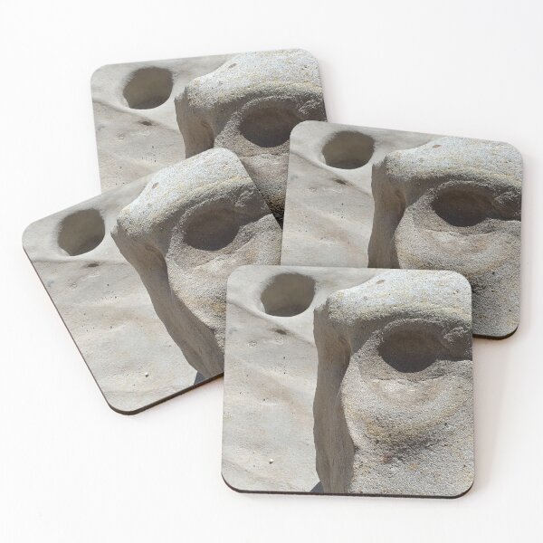 Item preview, face carved in stone designed and sold by MirelleHDB.