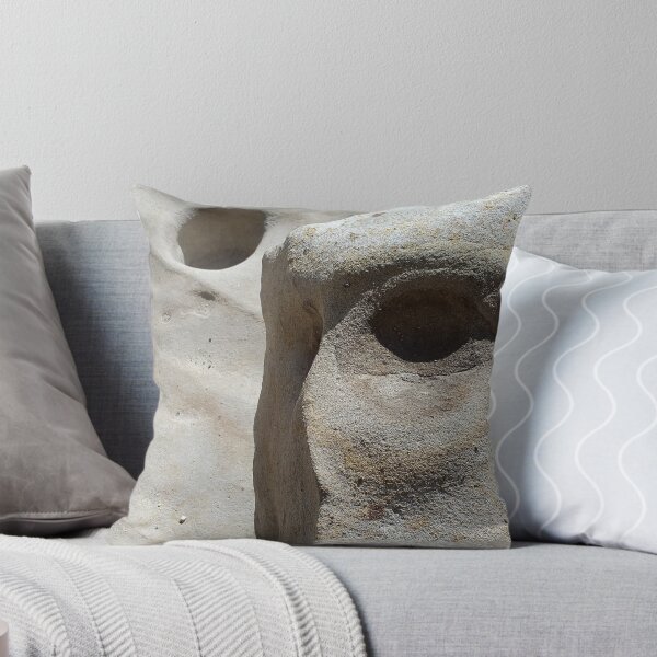 Item preview, face carved in stone designed and sold by MirelleHDB.