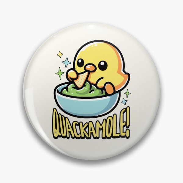 Item preview, Quackamole! Cute Guacamole Duck Pun designed and sold by PMCreative.