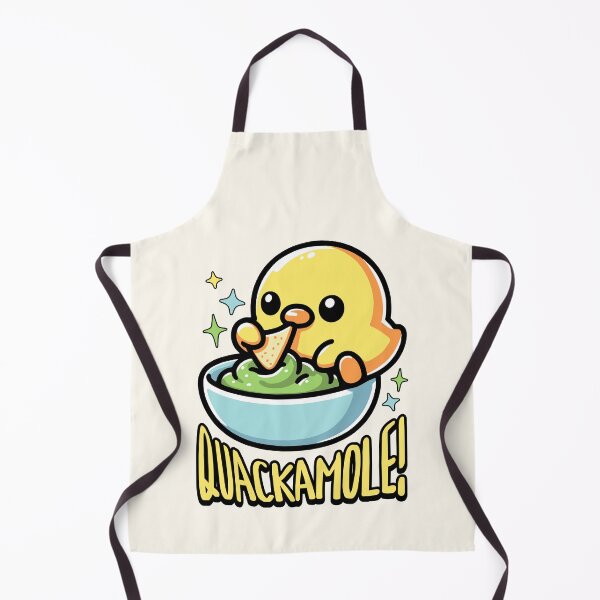Item preview, Quackamole! Cute Guacamole Duck Pun designed and sold by PMCreative.