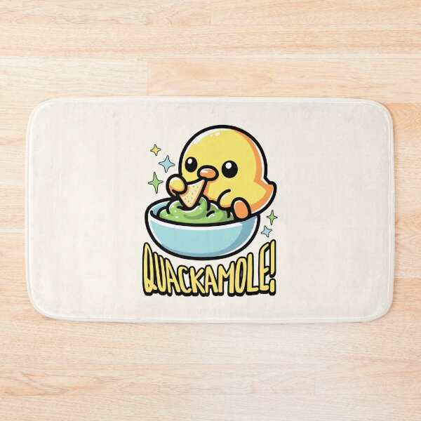 Item preview, Quackamole! Cute Guacamole Duck Pun designed and sold by PMCreative.