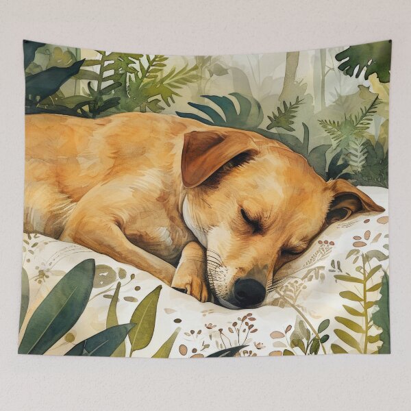 Item preview, Dog portrait watercolor art #dog designed and sold by JBJart.