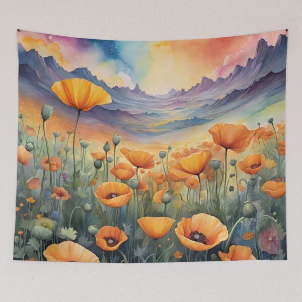 Item preview, Cosmic Poppies designed and sold by JamieRainbow.