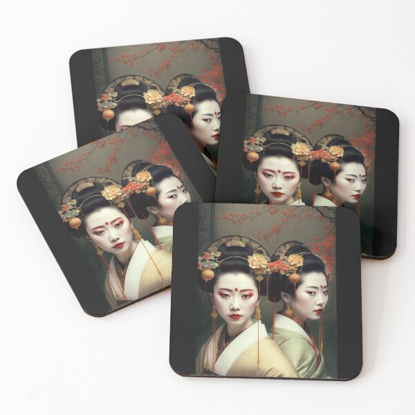 Aperçu de l'œuvre Sœurs Geishas créée et vendue par BartHugoKnight.