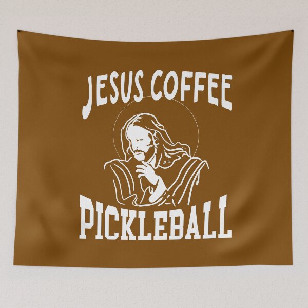 Item preview, Jesus coffee pickleball designed and sold by box-artshop.