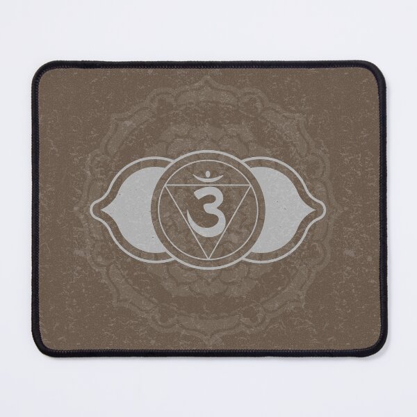 Item preview, Third Eye Chakra Mandala - Earth + Fog designed and sold by Irene Estelle.