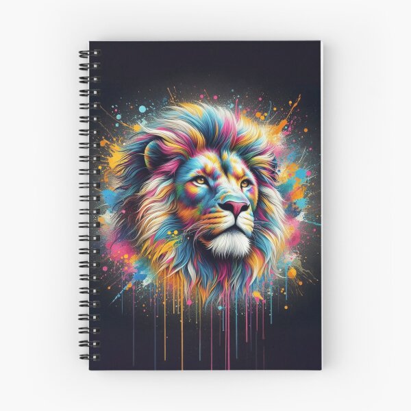 Item preview, Majestic Splatter: Lion's Head in Maximalist Glory designed and sold by TDKCustoms.