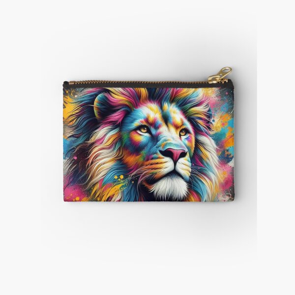Item preview, Majestic Splatter: Lion's Head in Maximalist Glory designed and sold by TDKCustoms.