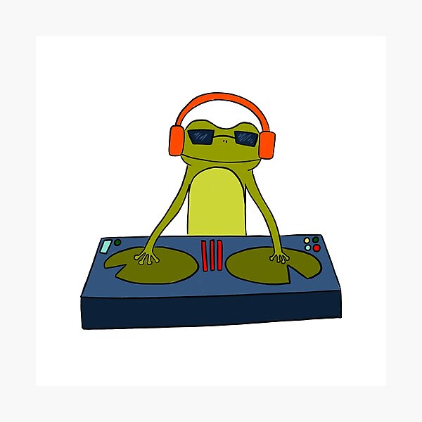 Item preview, Frog DJ designed and sold by GraceMakes03.