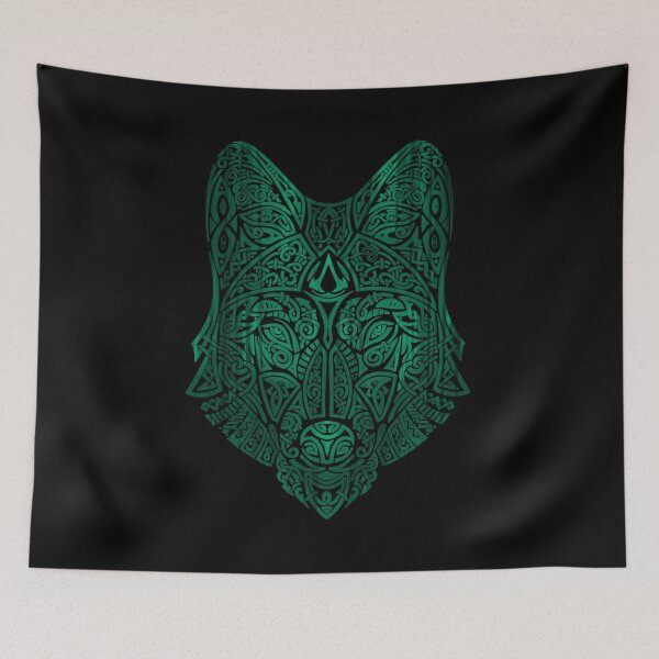 Item preview, Assassin's Creed Celtic Wolf's Head designed and sold by HighFives555.