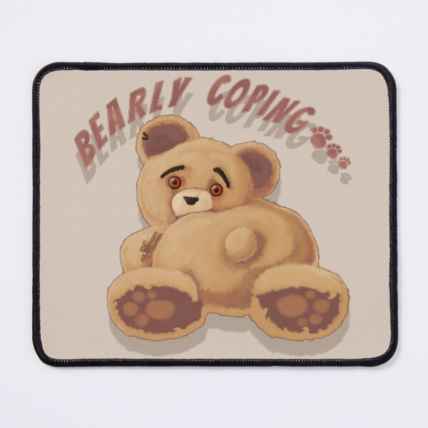 Item preview, Bearly Coping 1 Painting designed and sold by AK-Hevonen.