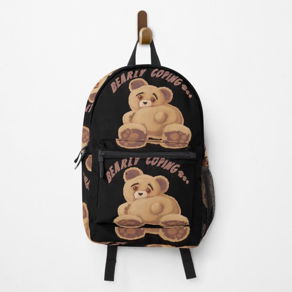 Item preview, Bearly Coping 1 Painting designed and sold by AK-Hevonen.
