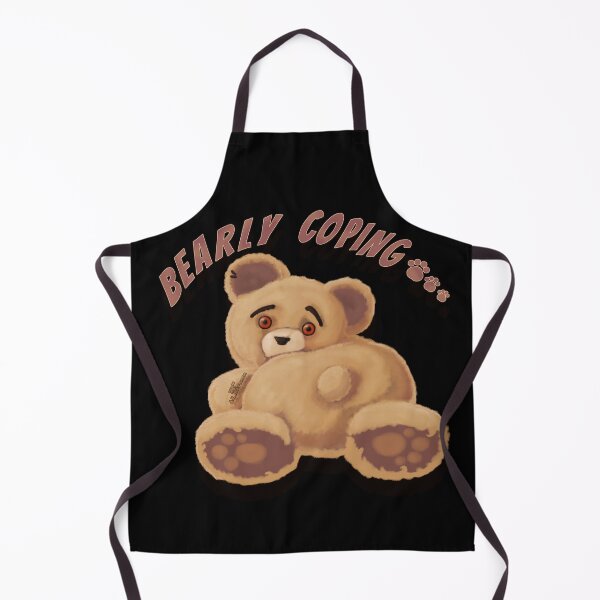 Item preview, Bearly Coping 1 Painting designed and sold by AK-Hevonen.
