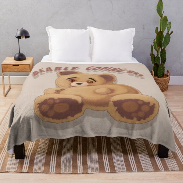 Item preview, Bearly Coping 1 Painting designed and sold by AK-Hevonen.