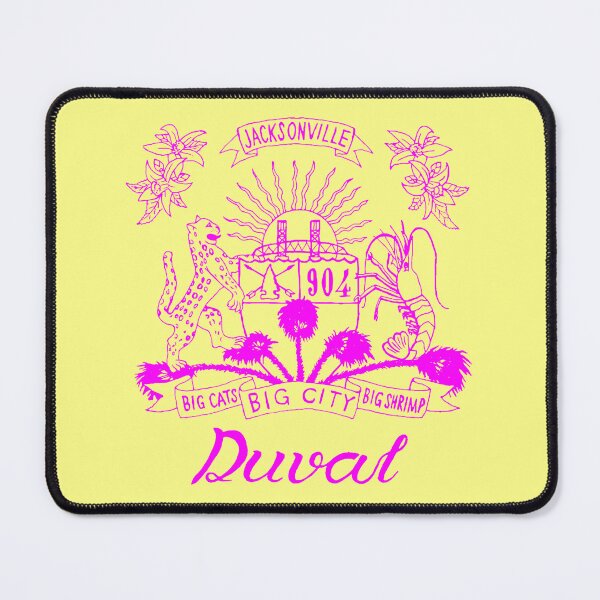 Item preview, Duval Crest - Hot Pink Lettering on Pale Yellow designed and sold by DuvalCrest.