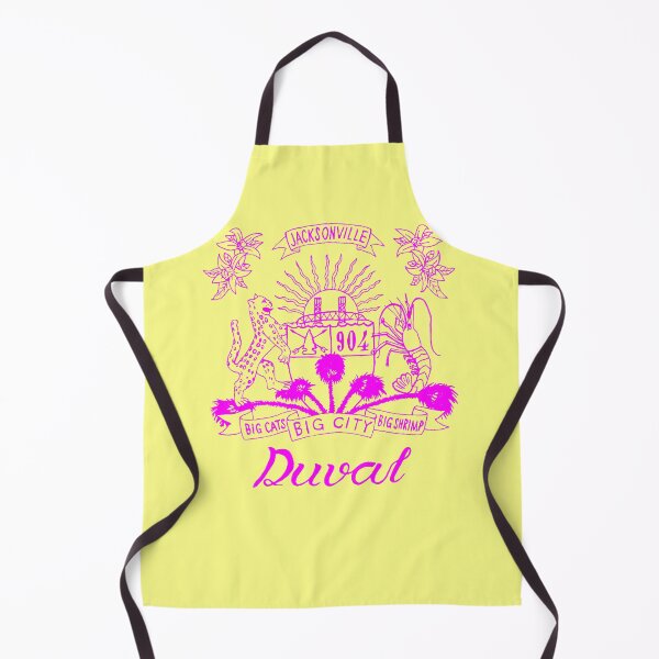 Item preview, Duval Crest - Hot Pink Lettering on Pale Yellow designed and sold by DuvalCrest.