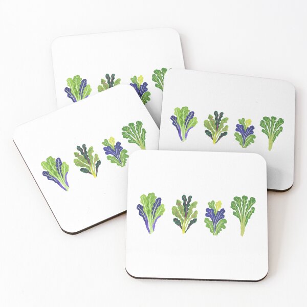 Item preview, crayon green lettuce vegetables designed and sold by FORPOTATOPARTY.