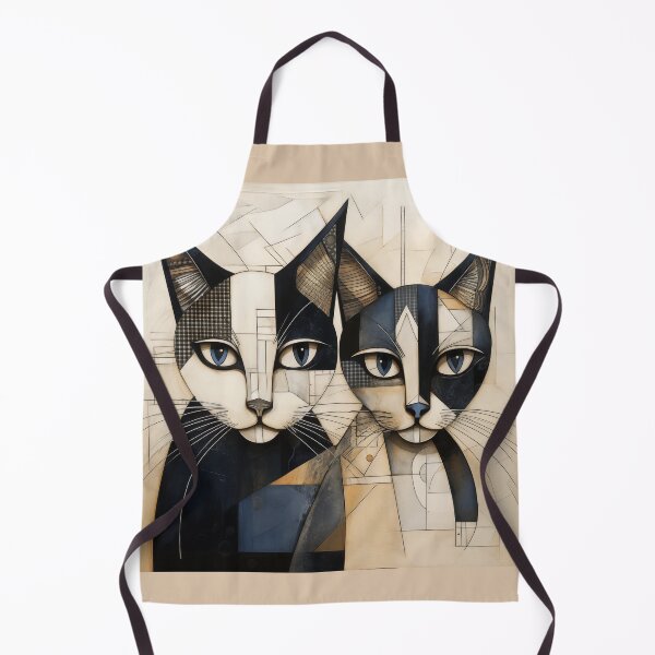 Item preview, Two geometrically serene cats designed and sold by silduna.