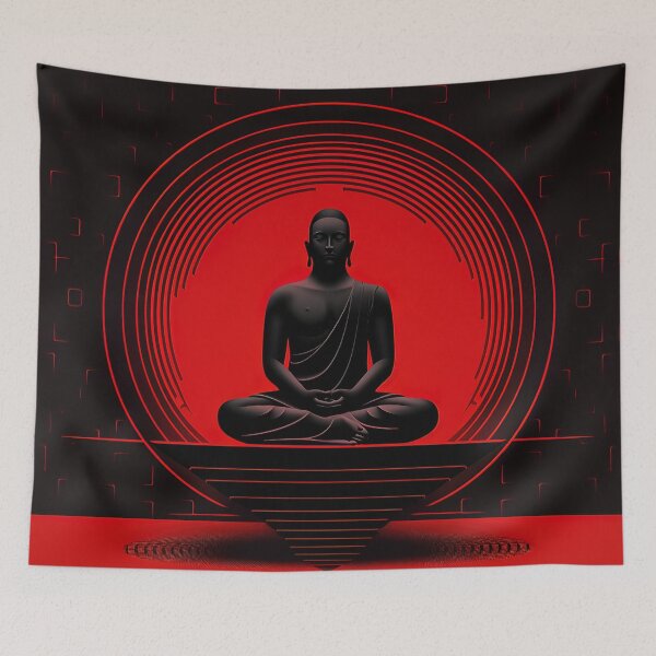 Item preview, Mahavira | Red minimalism designed and sold by ComicsFactory.