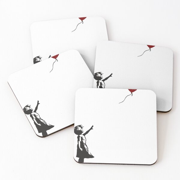 Item preview, Banksy Girl with Balloon: Iconic Street Art Print designed and sold by Moh-nd-Eg.