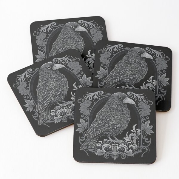 Item preview, Gothic raven designed and sold by TIA-shop.