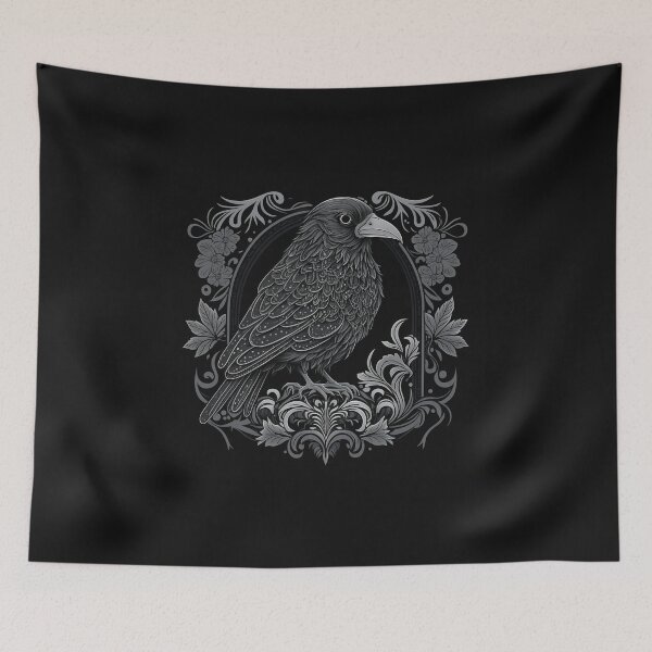 Item preview, Gothic raven designed and sold by TIA-shop.