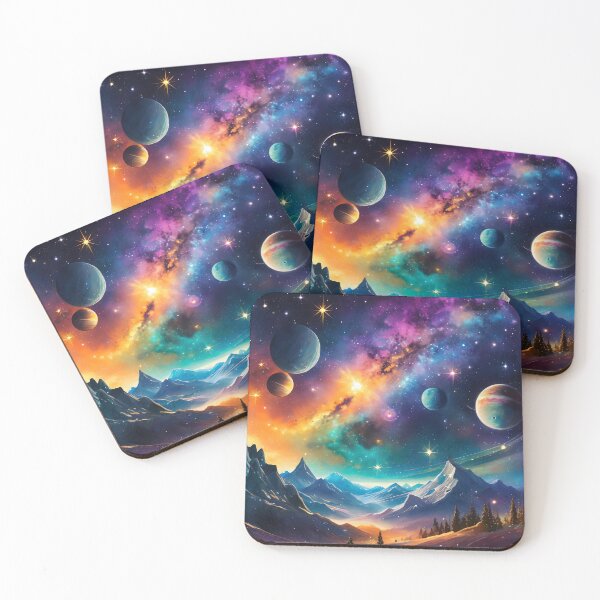 Item preview, Celestial Dreams: Cosmic Galaxy Art designed and sold by HeyYau.