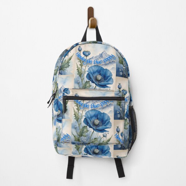 Item preview, Copie de Copie de Copie de Copie de Copie de Remix spring, oiseau bleu chantant sur branche fleurs orange. designed and sold by Creativesphotos.