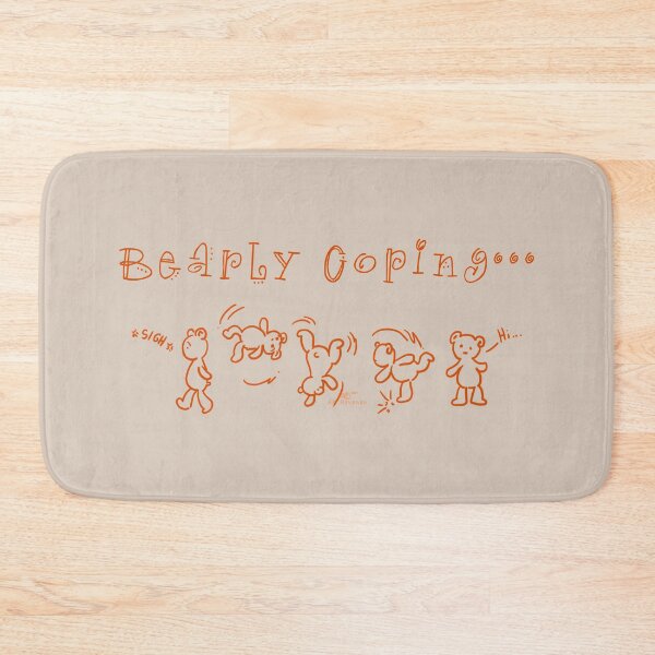 Item preview, Bearly Coping 2 Painting designed and sold by AK-Hevonen.
