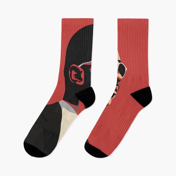 Item preview, Malcolm X | Red minimalism designed and sold by ComicsFactory.