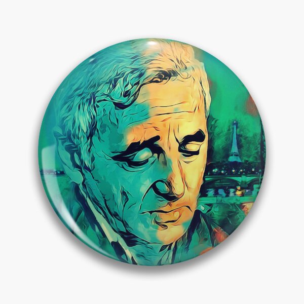 Item preview, Charles Aznavour Artwork designed and sold by doniainart.