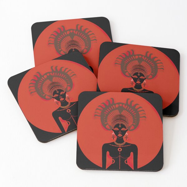 Item preview, Mami Wata | Red minimalism designed and sold by ComicsFactory.