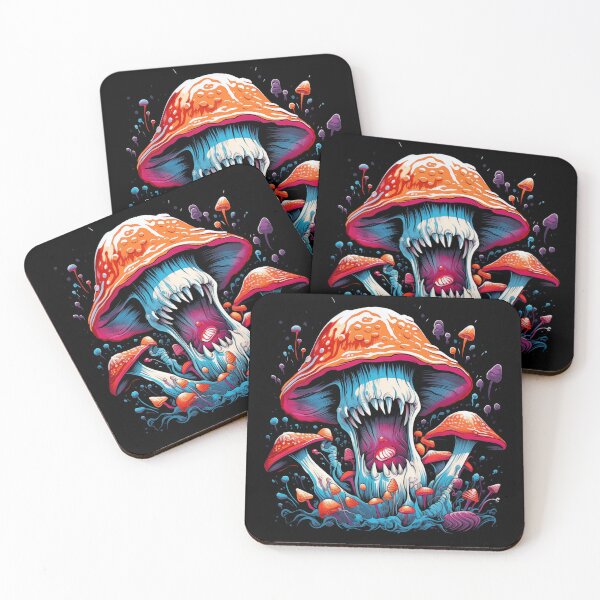 Item preview, Psychedelic fly agarics designed and sold by TIA-shop.