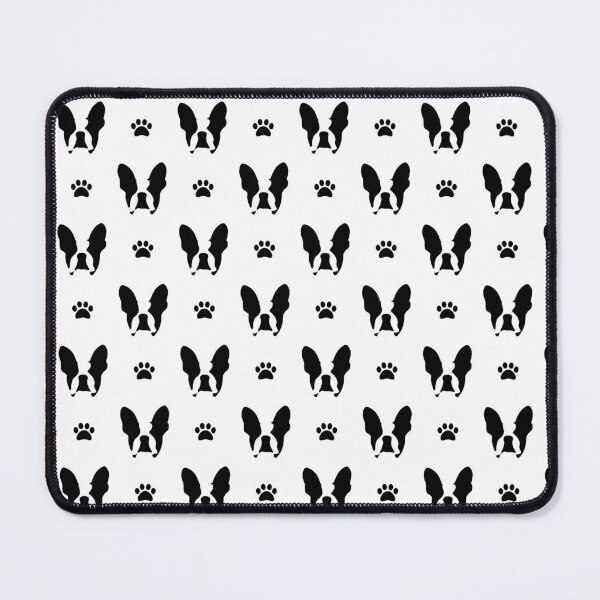 Item preview, French bulldog and paw print pattern designed and sold by sashica.
