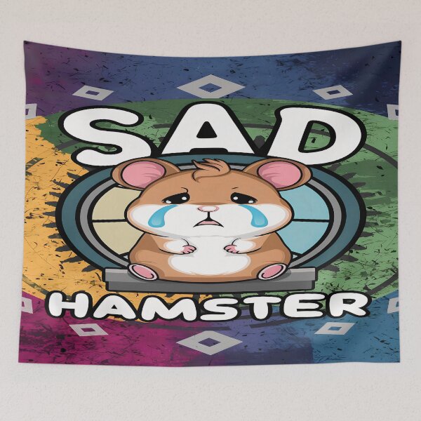 Item preview, Sad Hamster - A rendition designed and sold by Wishing-Wings.