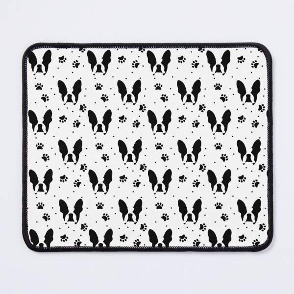 Item preview, French bulldog and paw print pattern designed and sold by sashica.