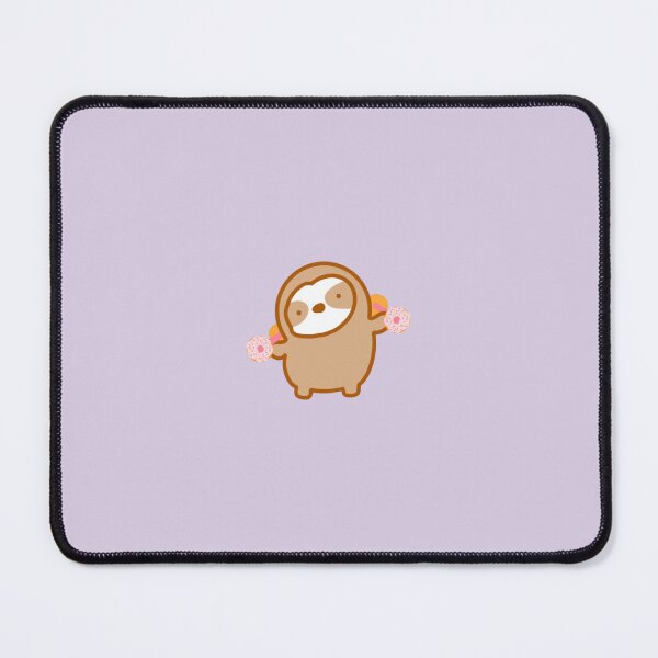 Item preview, Cute Donut Gym Workout Sloth designed and sold by theslothinme.